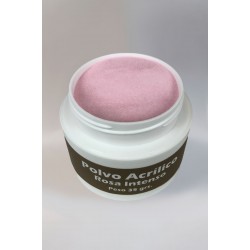 polvo acrílico rosa intenso 35gr
