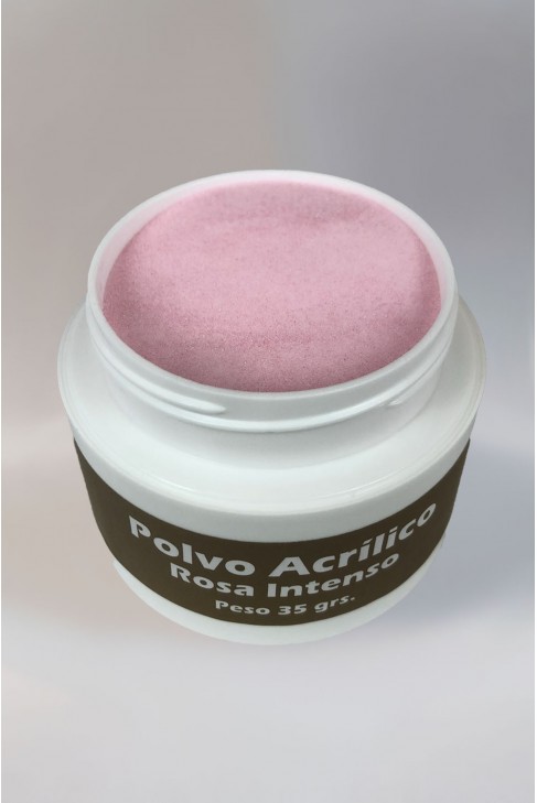 polvo acrílico rosa intenso 35gr