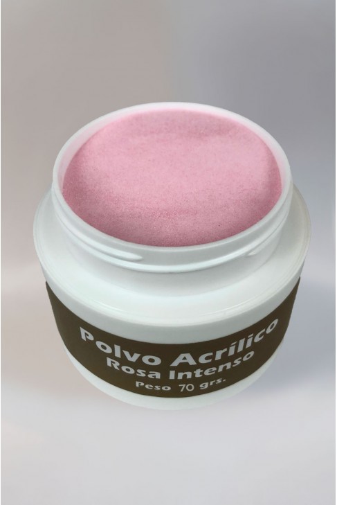 polvo acrílico rosa intenso 70gr