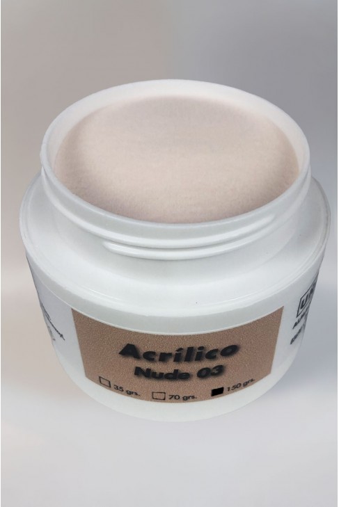 polvo acrilico nude03 150gr