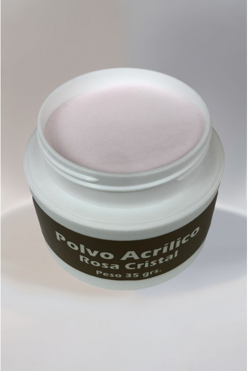 Polvo Acrílico Rosa Cristal 35gr